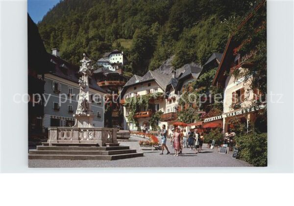 Hallstatt Austria Marktplatz Keltensiedlung