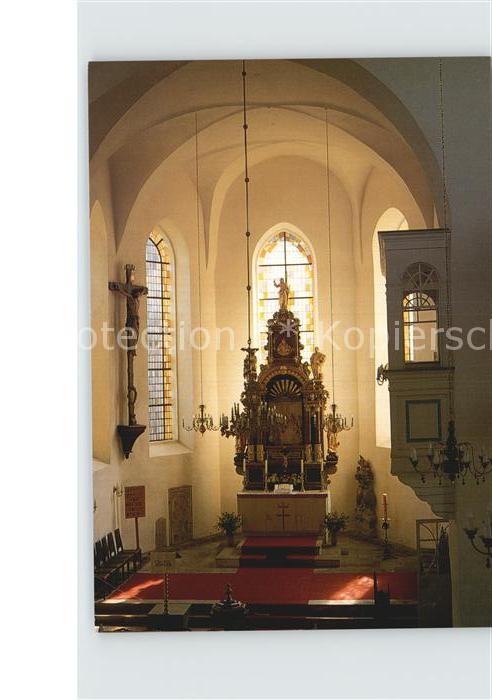 Wolkenstein Erzgebirge St. Barholomäus Kirche intern