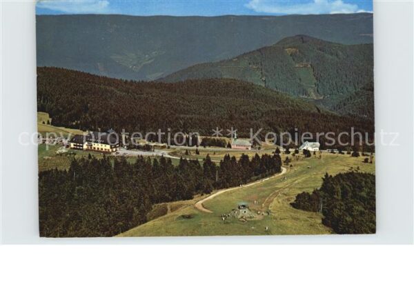 Kandel Breisgau Fliegeraufnahme Berghotel Kandelhof
