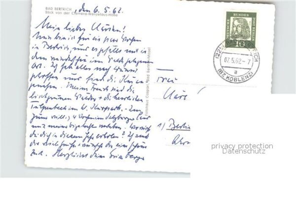 Bad Bertrich Blick von Clemens-Wenzelaus-Höhe – Bild 2