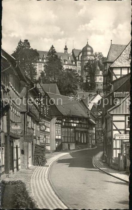 Stolberg Harz Thomas Müntzer Gasse Schloss