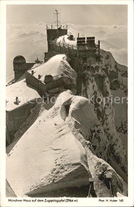 Zugspitze Münchner Haus Gipfel