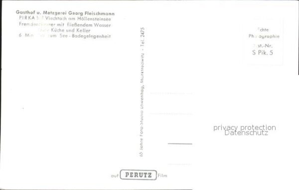 Pirka Viechtach Gasthof Metzgerei Fleischmann – Bild 2