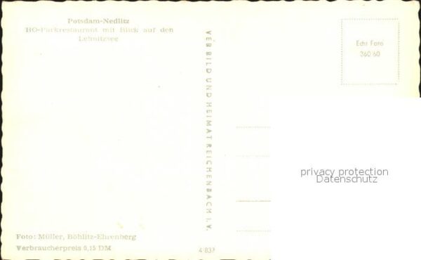 Potsdam HO Parkrestaurant Lehnitzsee – Bild 2