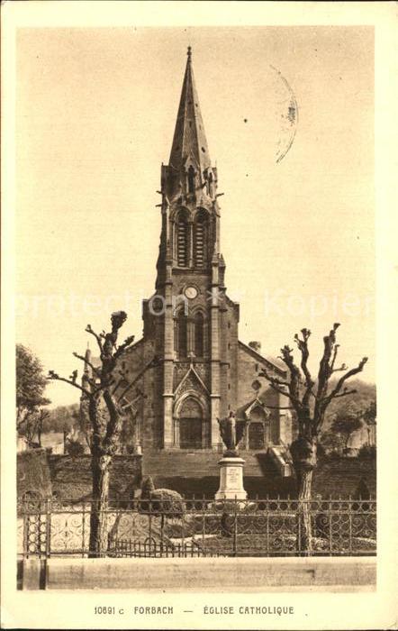 Forbach Lothringen Katholische Kirche