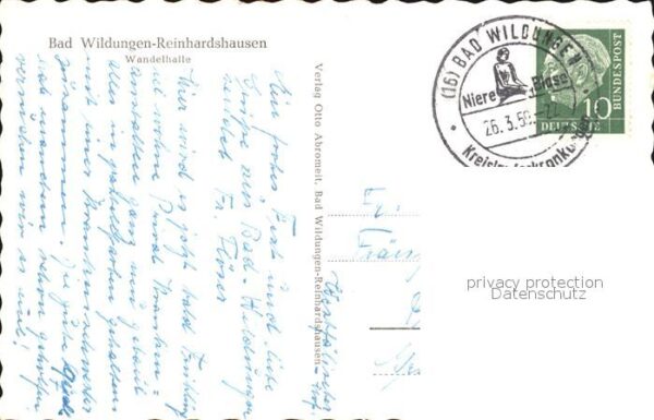 Bad Wildungen Reinhardshausen Wandelhalle – Bild 2