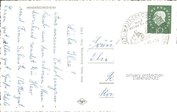 Manderscheid Eifel Ortsansicht – Bild 2