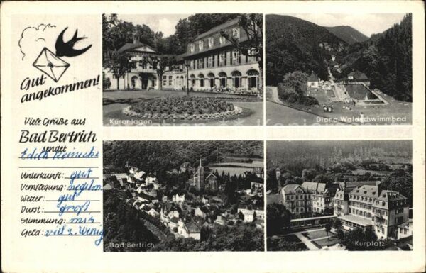 Bad Bertrich Kuranlagen Diana Waldschwimmbad Kurplat