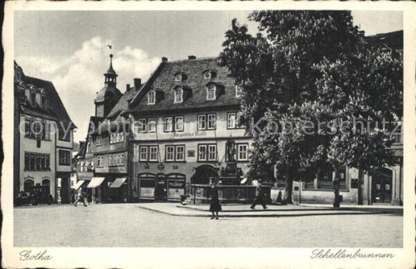 Gotha Thueringen Schellenbrunnen