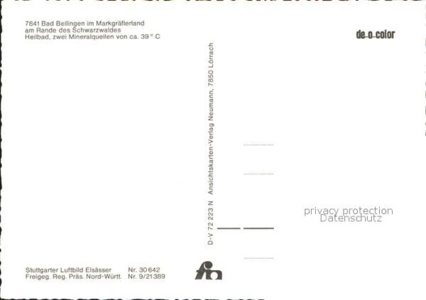 Bad Bellingen Luftaufnahme – Bild 2