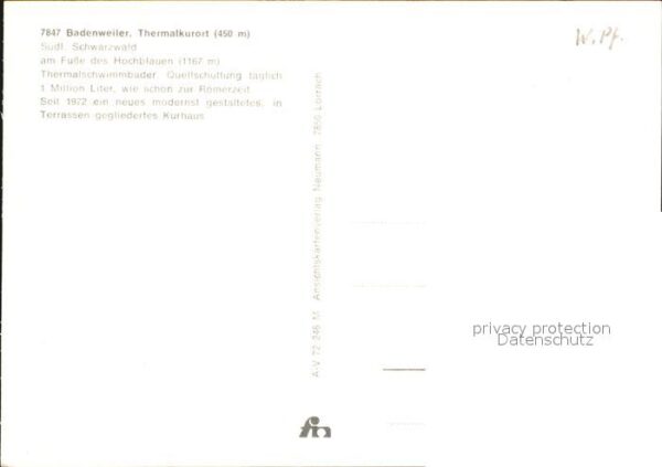 Badenweiler Thermalkurort Hochblauen – Bild 2
