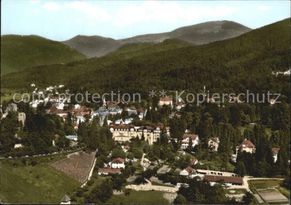 Badenweiler Luftaufnahme