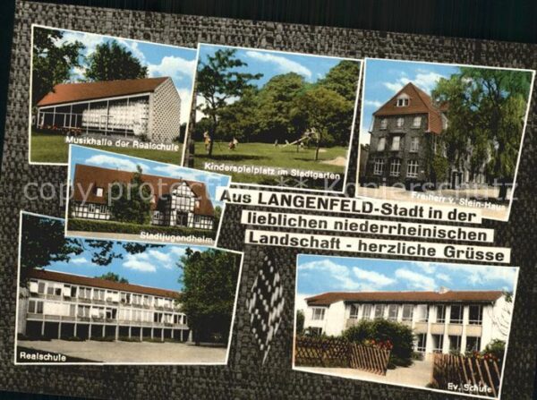 Langenfeld Rheinland Musikhalle der Realschule Kinderspielpl