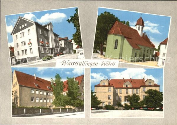 Wasseralfingen Kirche Ortsansichten