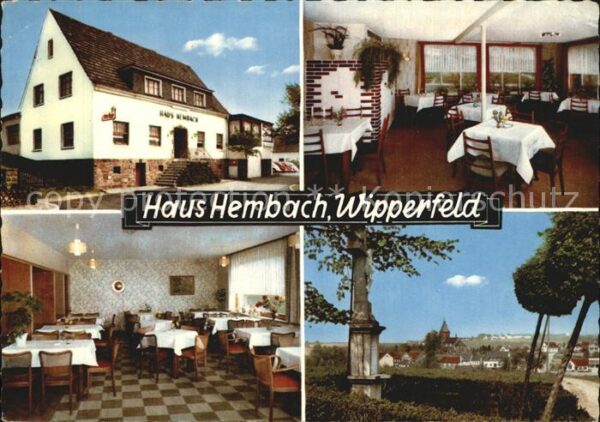 Wipperfeld Cafe Restaurant Haus Hembach
