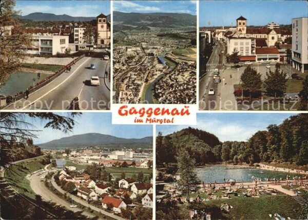 Gaggenau Stadtansichten Schwimmbad