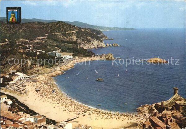 Tossa de Mar Luftaufnahme