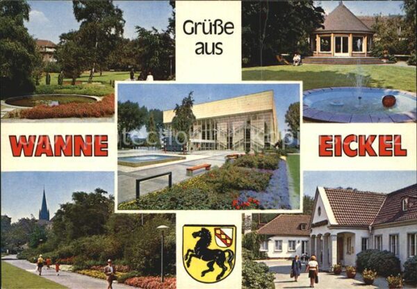 Wanne-Eickel Stadtgarten Ortsansichten