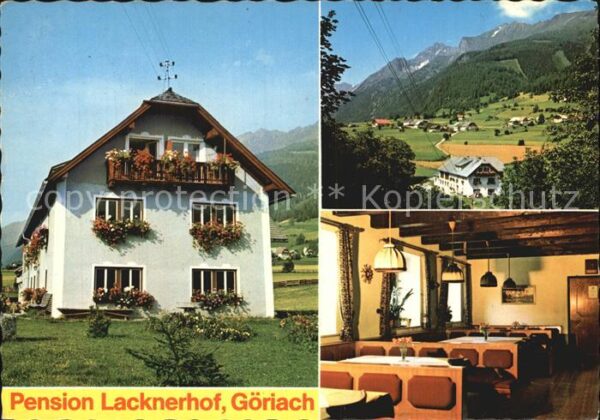 Mariapfarr Pension Lacknerhof Göriach