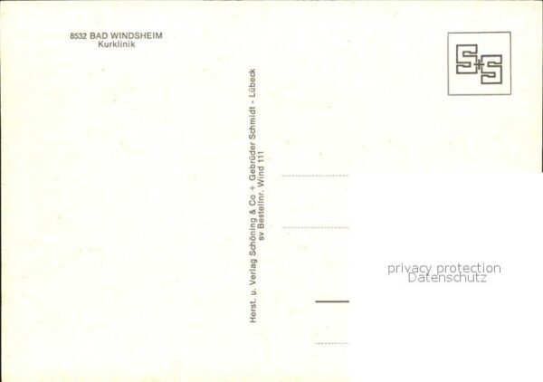 Bad Windsheim Kurklinik – Bild 2