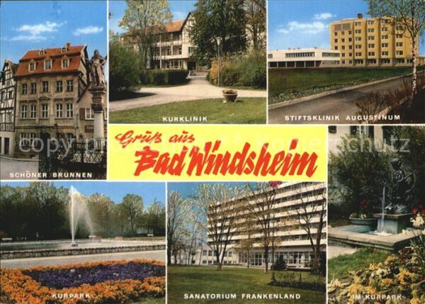 Bad Windsheim Kurklinik Stiftsklinik Augustinum Kurpa