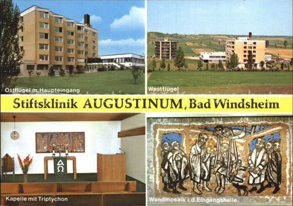 Bad Windsheim Stiftsklinik Augustinum Kapelle mit Tri