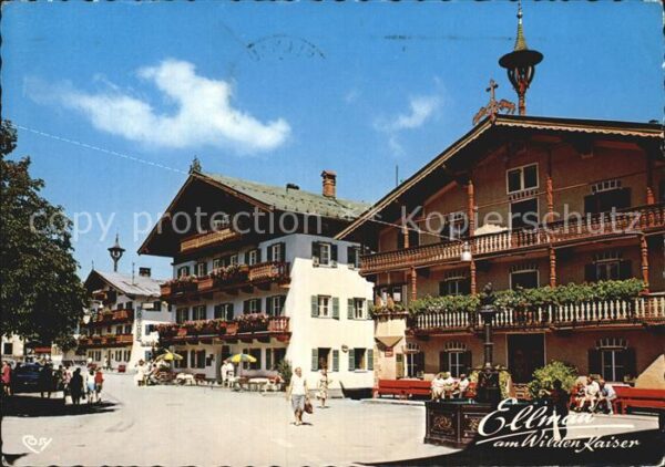 Ellmau Tirol Bergdorf Wilder Kaiser