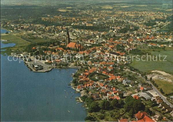 Schleswig Schlei Luftaufnahme