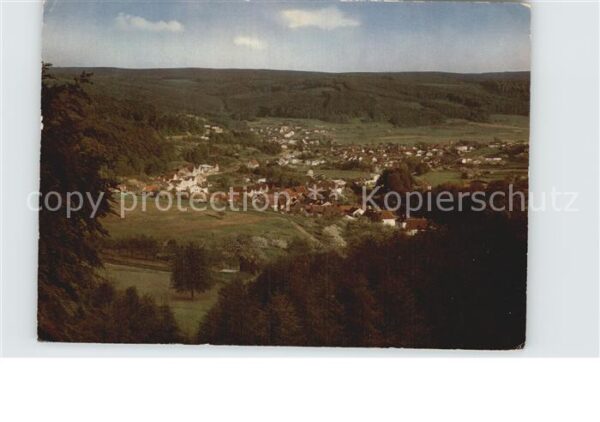 Hetschbach Odenwald Panorama