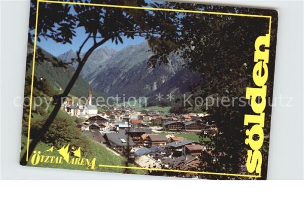 Soelden Oetztal Panorama