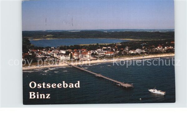 Binz Ruegen Flugaufnahme