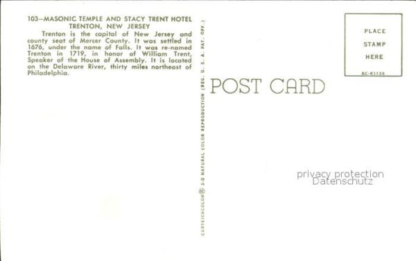 Trenton New Jersey Hotel Stacy Trent – Bild 2
