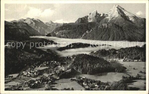 Berchtesgaden Blick von der Marxenhöhe