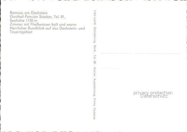 Ramsau Dachstein Steiermark Gasthaus Pension Stocker – Bild 2