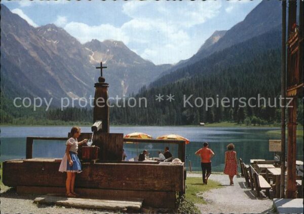 Wagrain Salzburg Jägersee Brunnen
