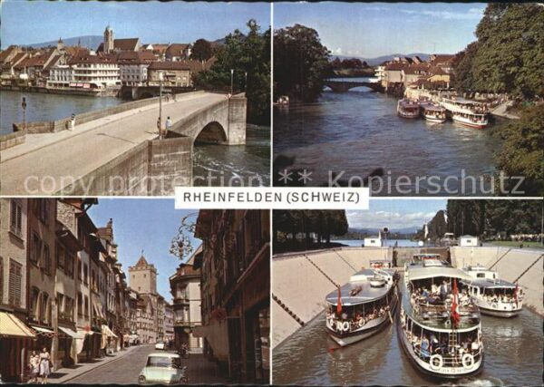Rheinfelden Baden Brückenpartei Rhein