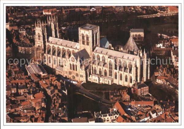 York UK Fliegeraufnahme Minster