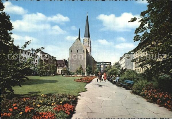 Bielefeld altstädter Kirchen und Park