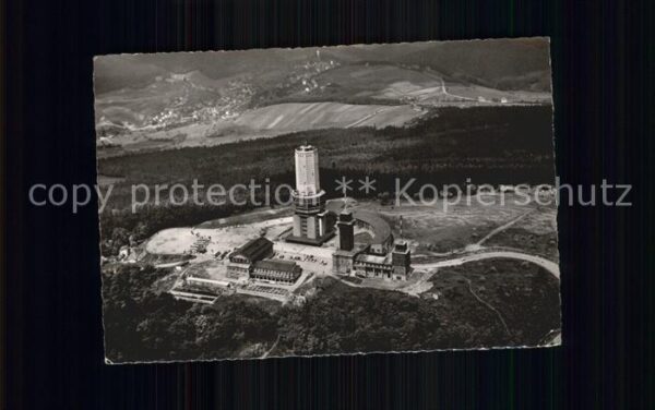 Feldberg Taunus Fliegeraufnahme Sendetürme