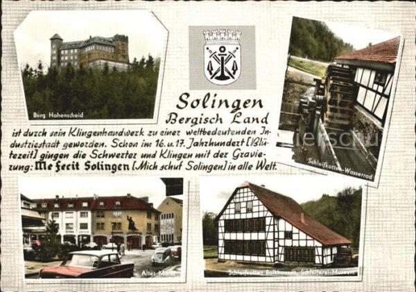 Solingen Burg-Hohenscheid Schleifkotten Wasserra