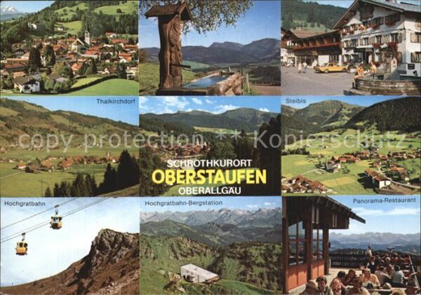 Oberstaufen Steibis Hochgratbahn Thalkirchdorf