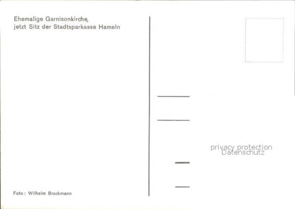 Hameln Weser Ehemalige Garnisonskirche – Bild 2