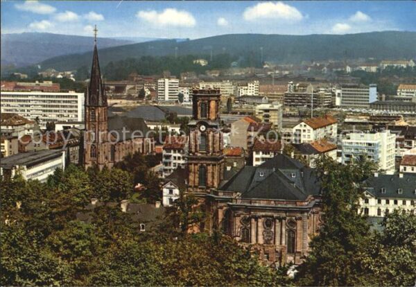 Saarbruecken Blick vom Triller
