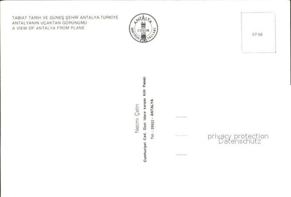 Antalya Fliegeraufnahme – Bild 2
