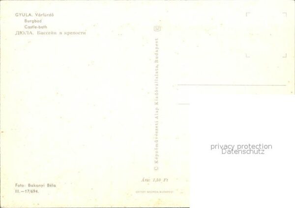 Gyula Varfürdö Burgbad – Bild 2