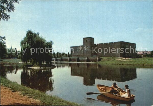 Gyula Var a toval Festung Teich Bootfahren