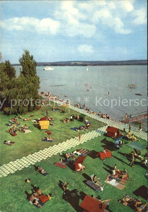 Tihany Hotel strandja Strand Plattensee