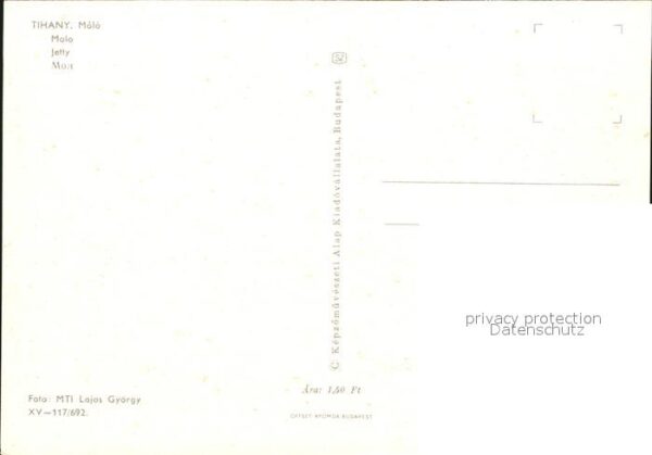 Tihany Molo Mole Uferpromendade Plattensee – Bild 2