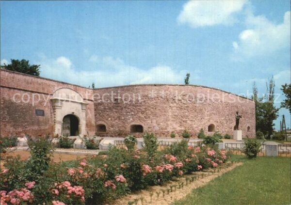 Szigetvar Var Burg 15. Jhdt. Blumenbeet