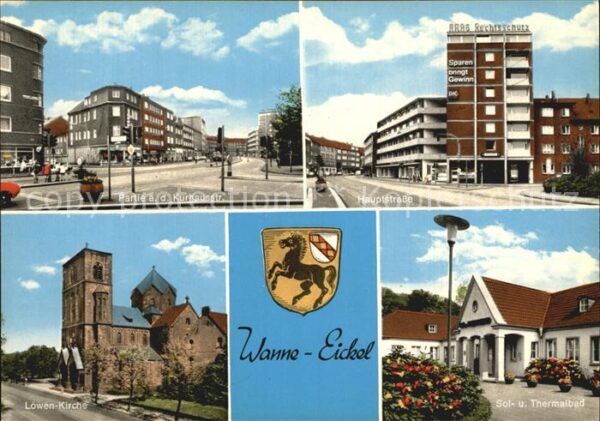 Wanne-Eickel Kurhausstrasse Hauptstrasse Sol Thermal
